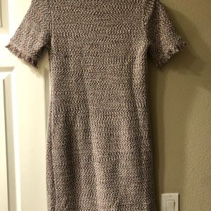 Ann Taylor stretch tweed dress